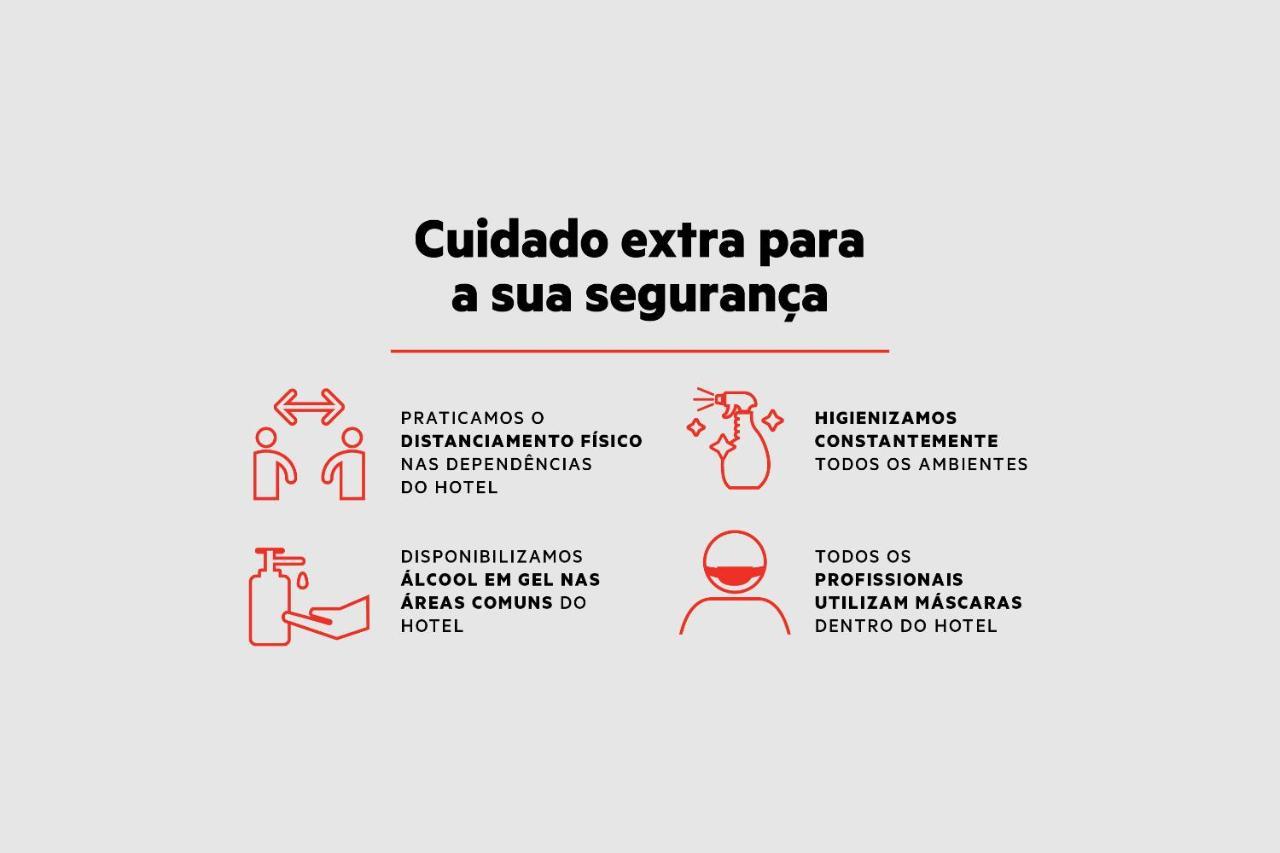 Oyo Cerrado Hotel, Campo Grande Campo Grande  Buitenkant foto Safety measures at hotels in Portugal