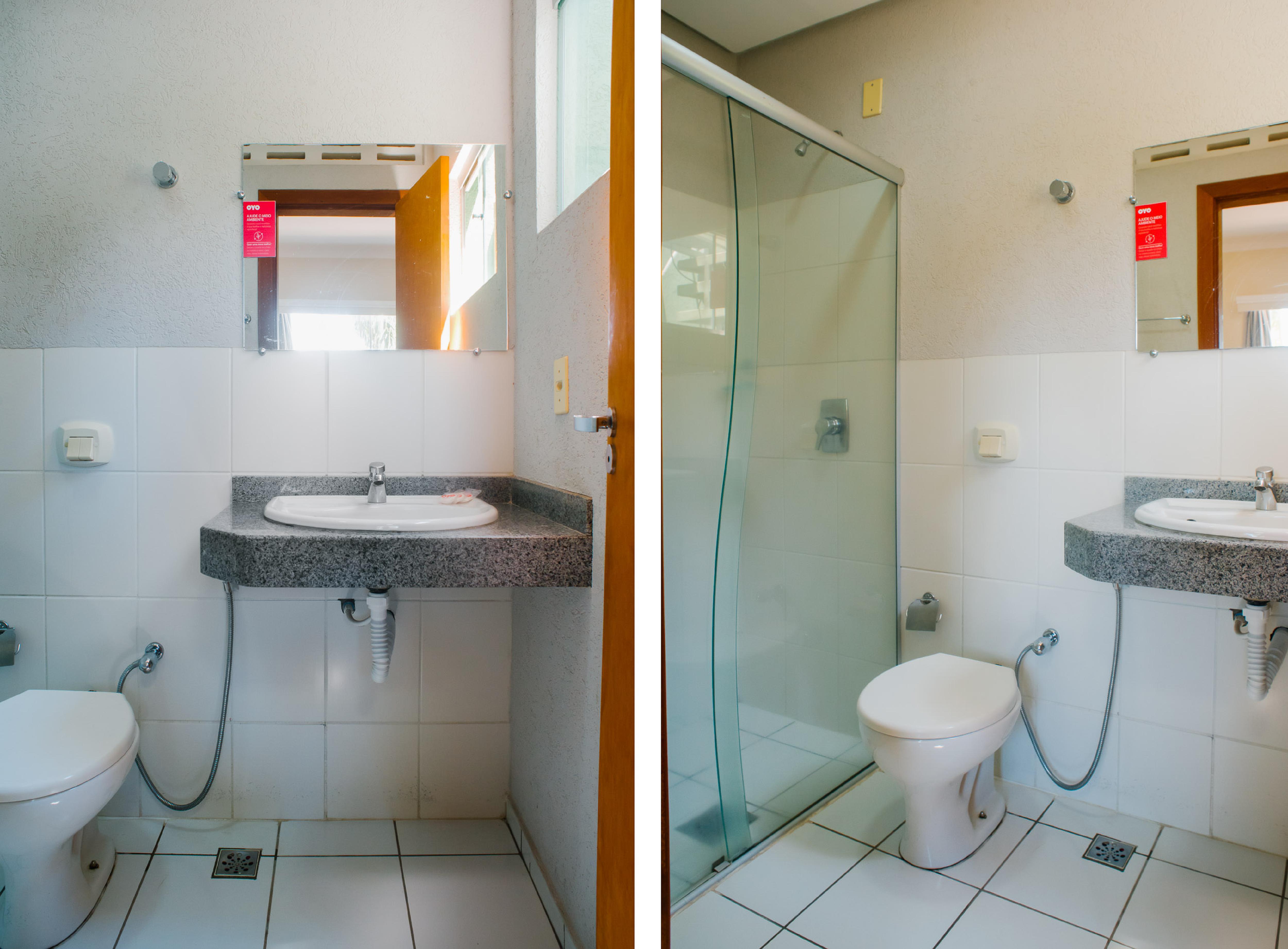 Oyo Cerrado Hotel, Campo Grande Campo Grande  Buitenkant foto Bathroom with shower and bidet