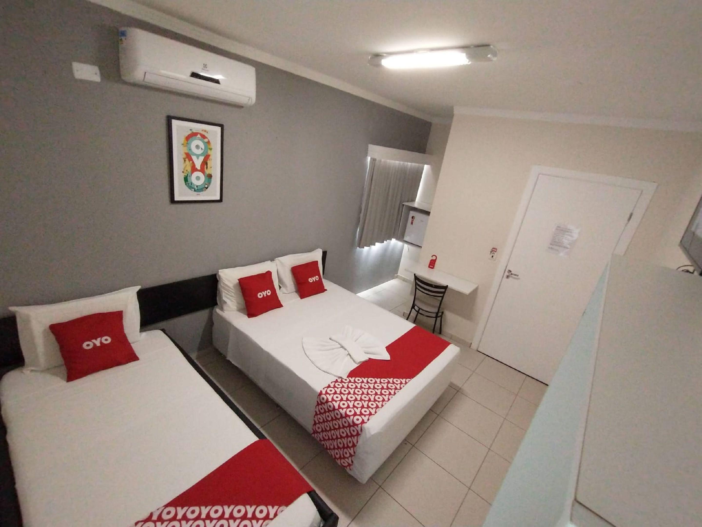 Oyo Cerrado Hotel, Campo Grande Campo Grande  Buitenkant foto A typical OYO hotel room in Mexico City